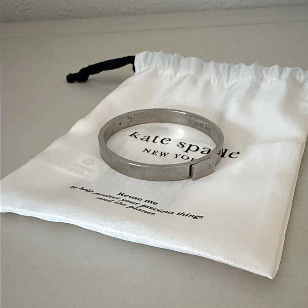 Kate Spade Metallic Silver Bracelet
